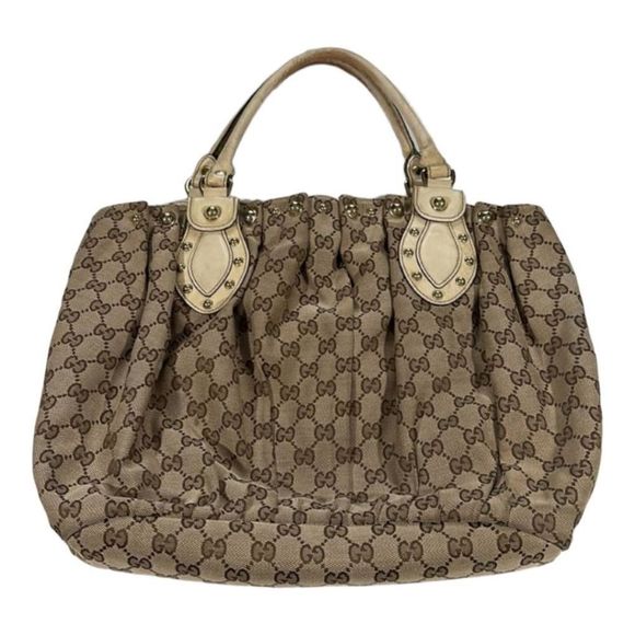 Gucci Handbags - ♥️ GUCCI GG Canvas Studded Pelham Tote ♥️♥️ GUC